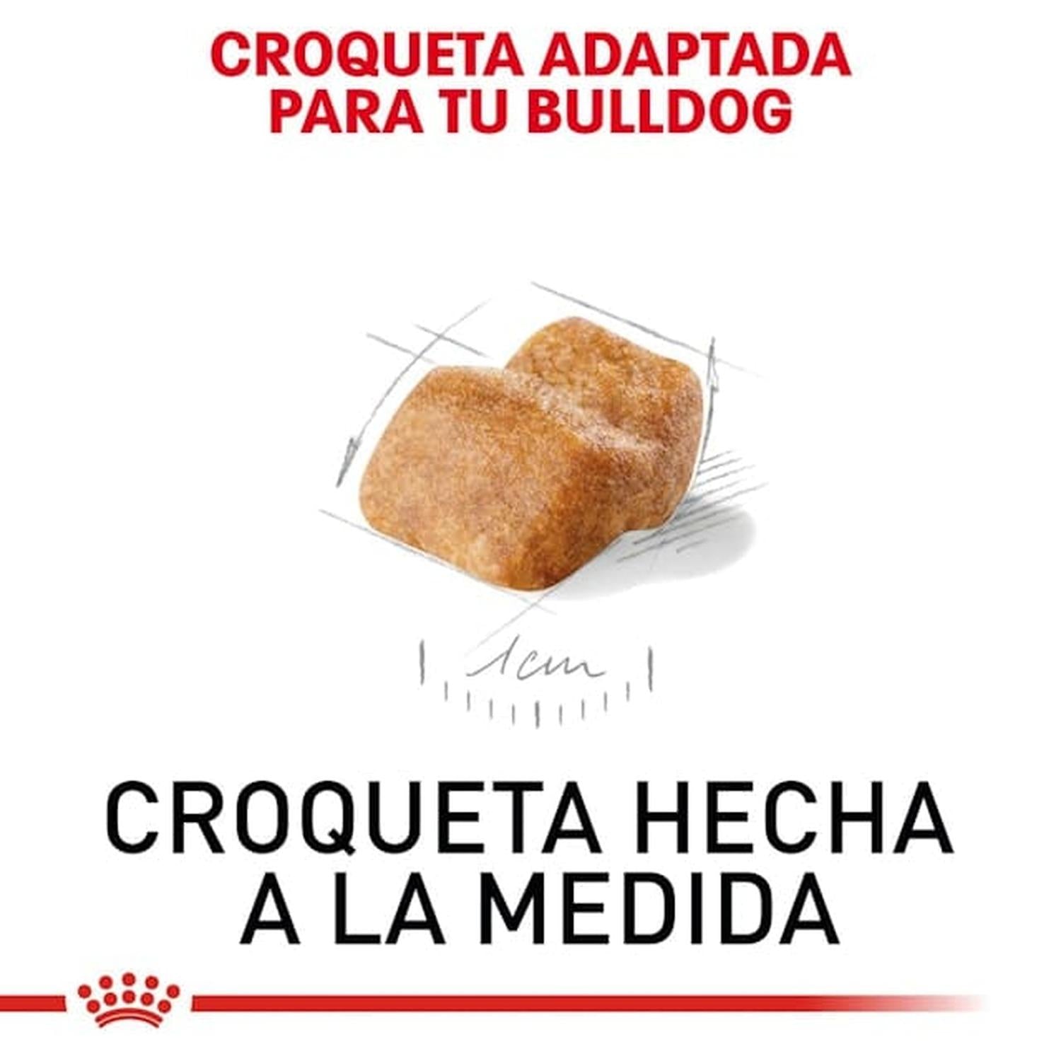 Royal Canin Breed alimento perro Bulldog Puppy 13.61kg | G.Valkyria - imagen 3