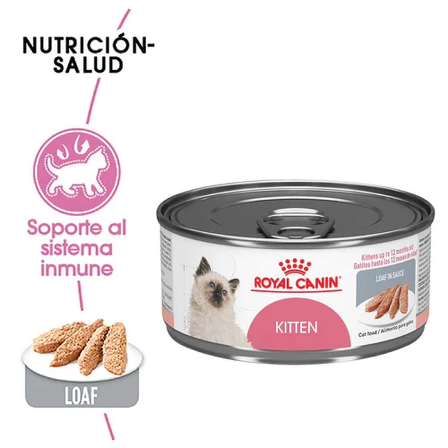 Royal Canin Kitten Loaf in Sauce Gatito 145g 12pz | G.Valkyria - imagen 3