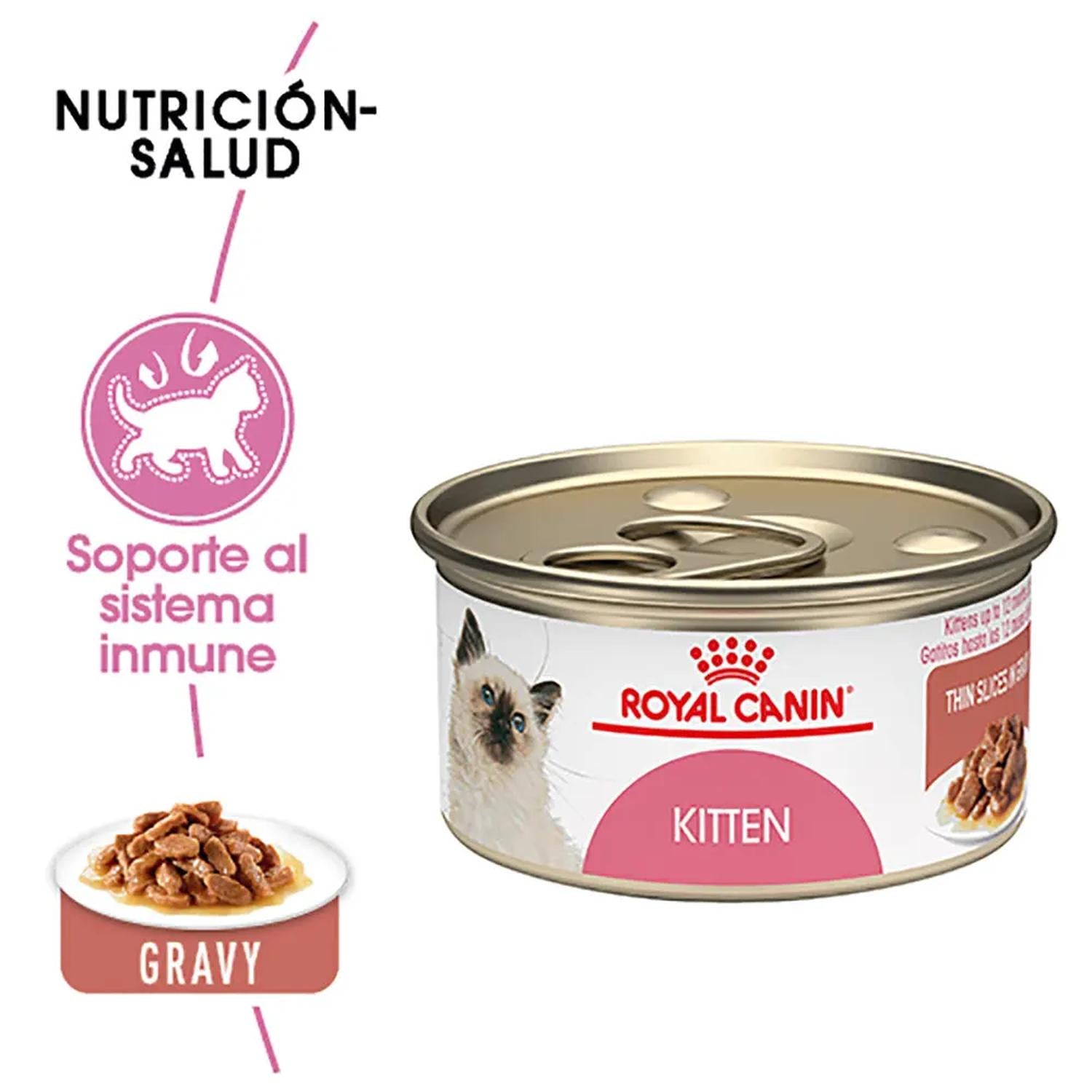 Royal Canin Kitten Thin Slices in Gravy Gato 85g 12pz | G.Valkyria - imagen 2