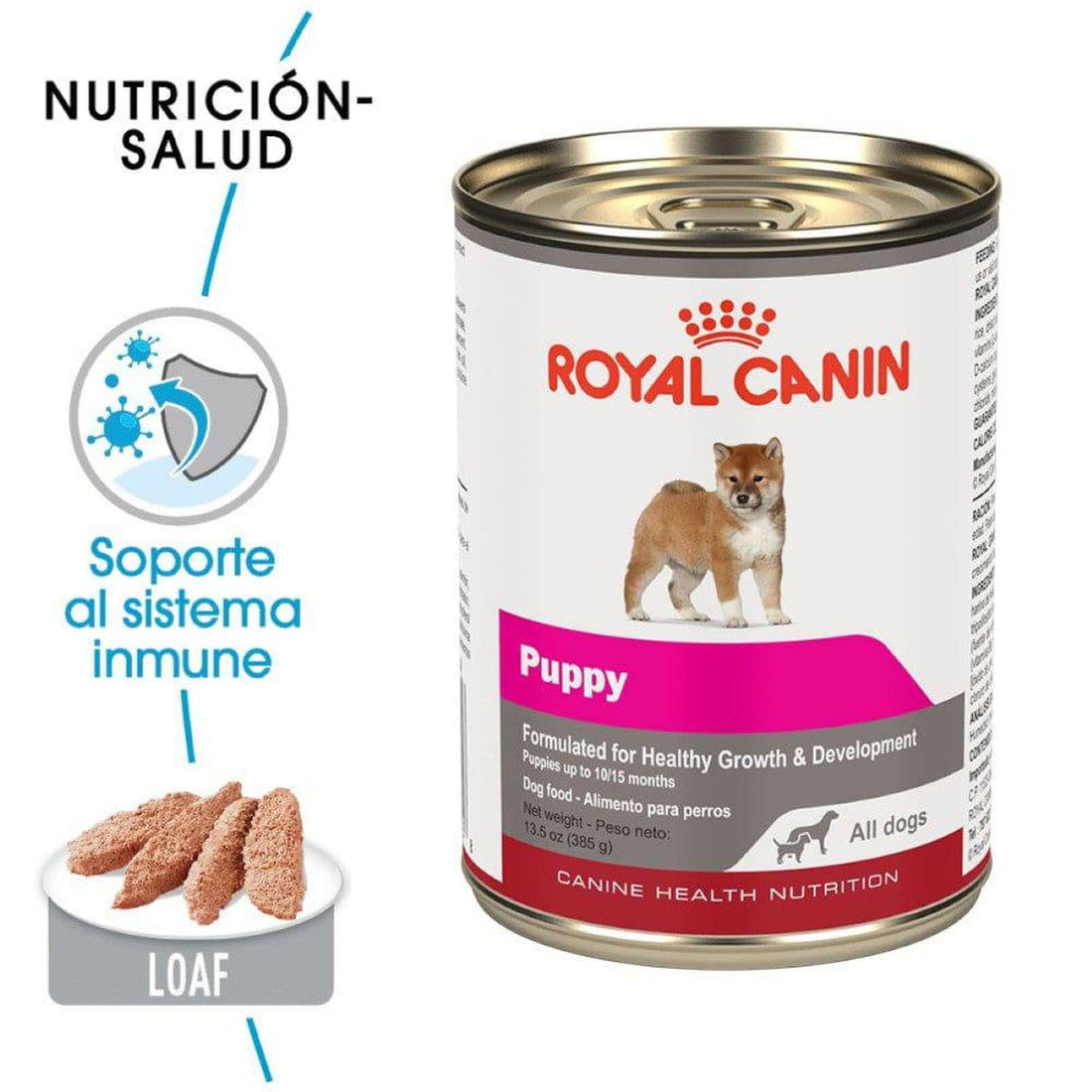 Royal Canin lata CHN Puppy All Dogs in Loaf Cachorro 385g | G.Valkyria - imagen 1