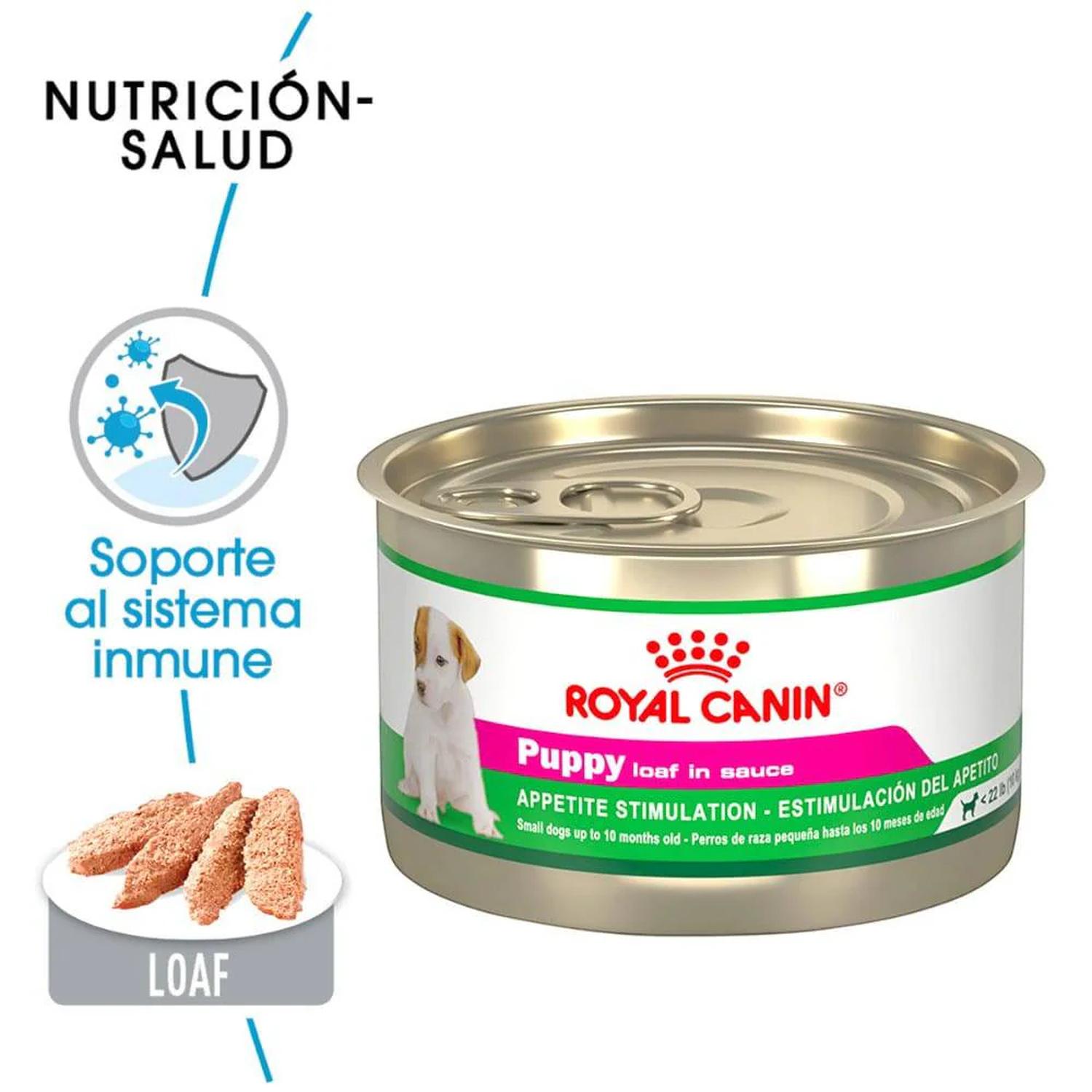 Royal Canin lata Puppy Loaf in Sauce Cachorro 150g 24pz | G.Valkyria - imagen 5