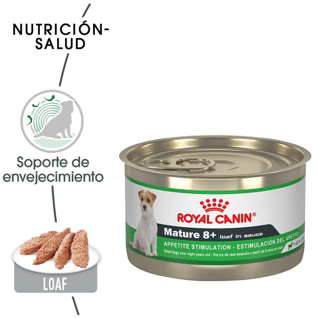 Royal Canin Mature 8+ Loaf in Sauce Perro 150g 24pz | G.Valkyria - imagen 1