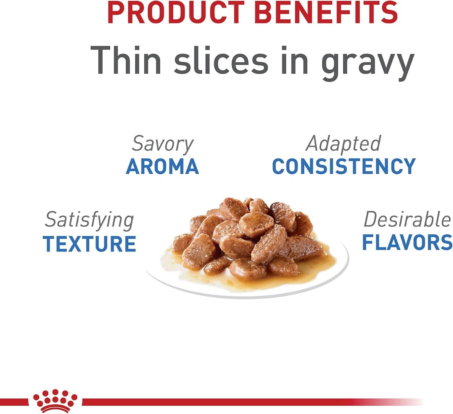 Royal Canin Weight Care Thin Slices in Gravy Gato 85g 12pz | G.Valkyria - imagen 2