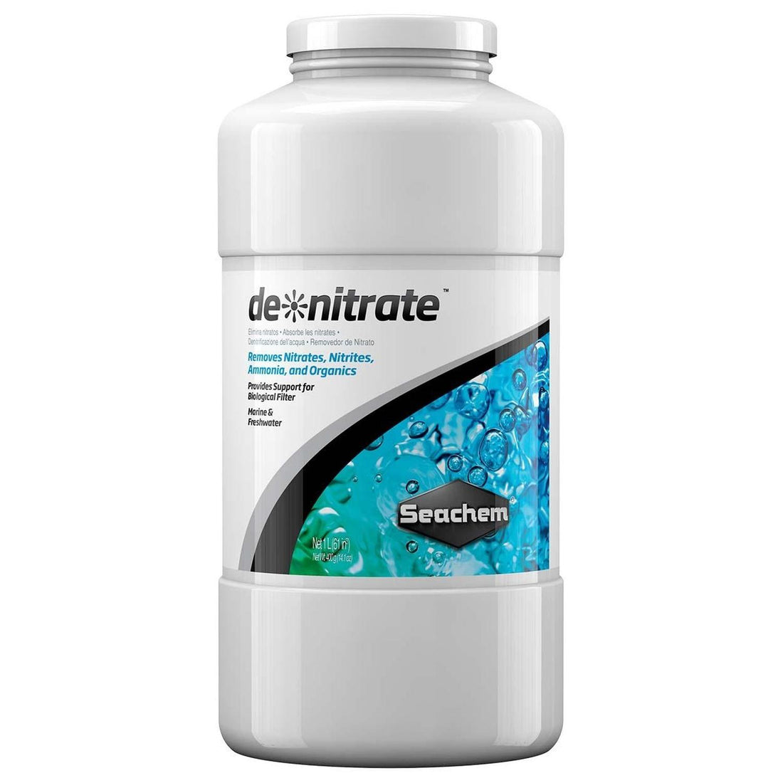 Seachem DeNitrate elimina nitratos material filtrante 1 lt | G.Valkyria - imagen 1
