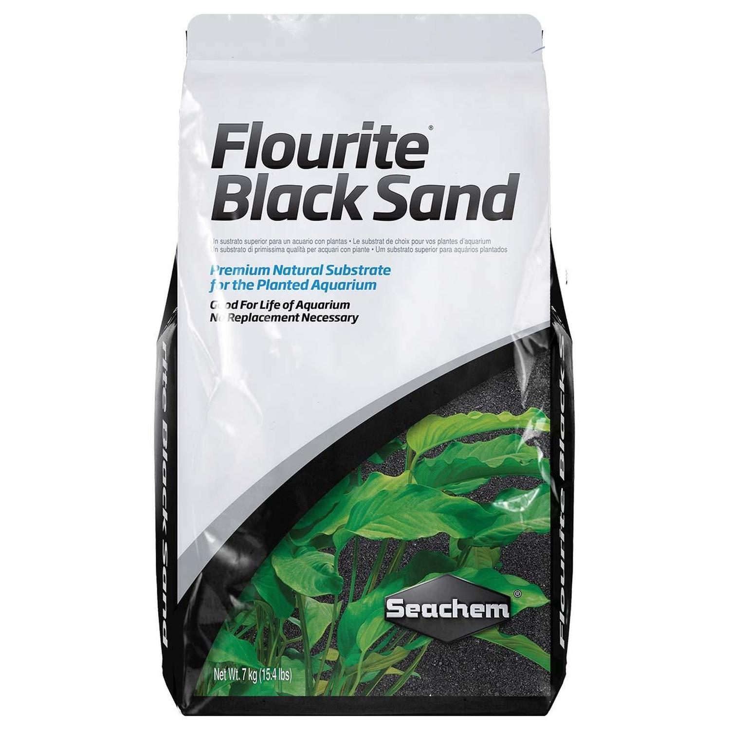 Seachem Flourite Black Sand Sustrato acuario plantado 7 kg | G.Valkyria - imagen 1