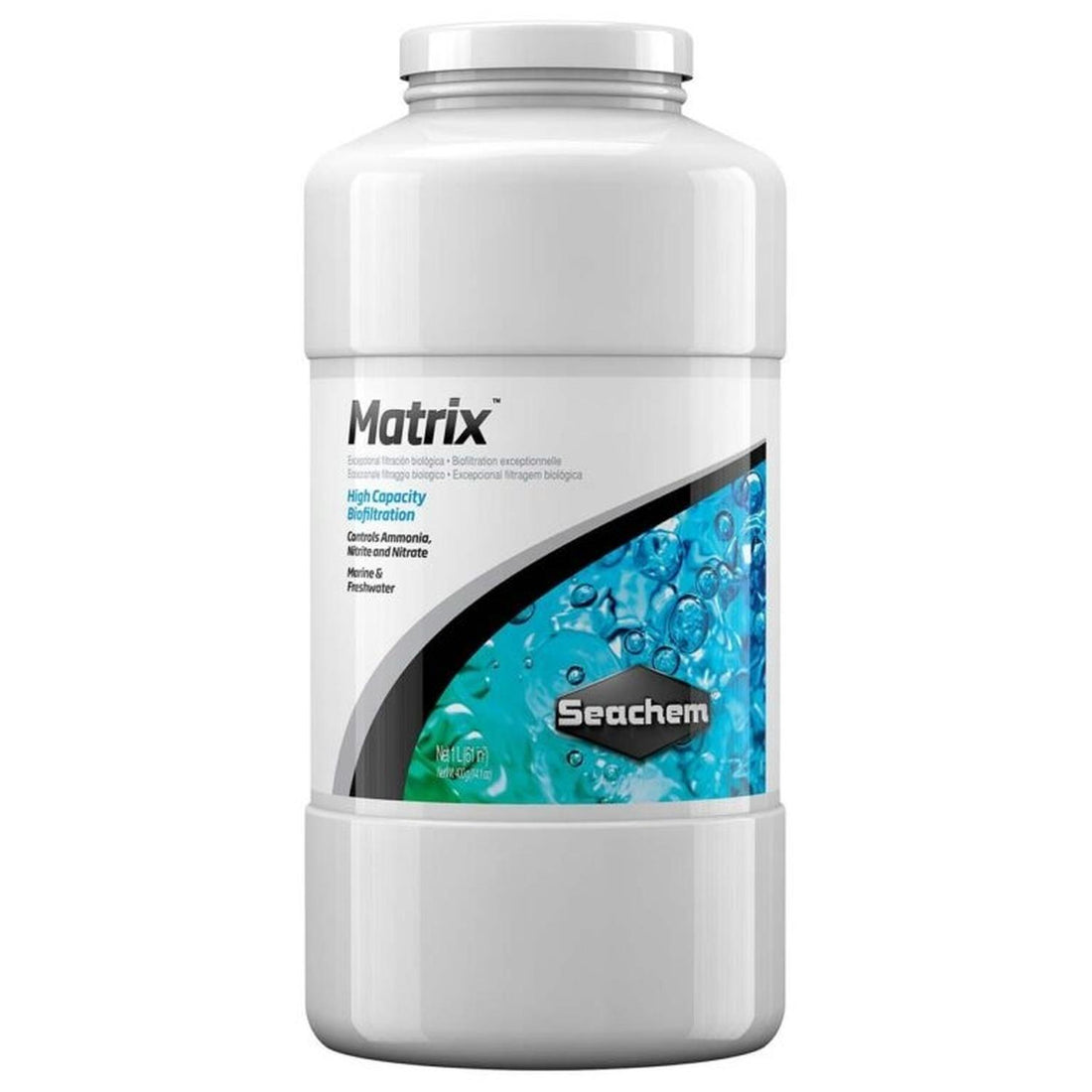 Seachem Matrix control de amonia nitratos y nitritos 1 lt | G.Valkyria - imagen 1