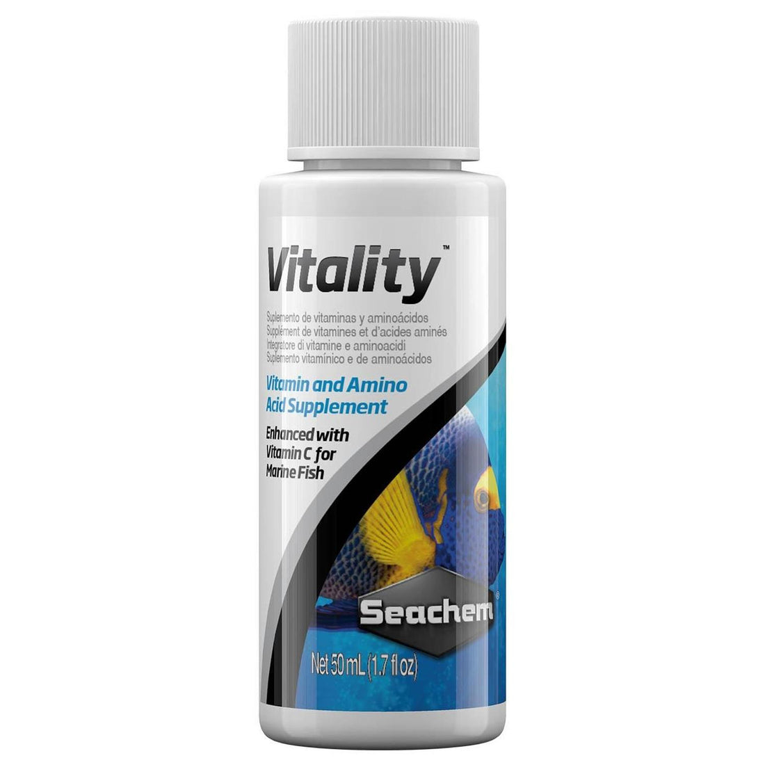 Seachem Vitality vitamina para acuario marino arrecife 50ml | G.Valkyria - imagen 1
