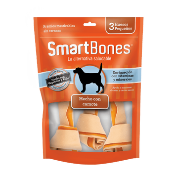 SmartBones premio para perro Hueso Camote Chico 3 Piezas | G.Valkyria - imagen 1