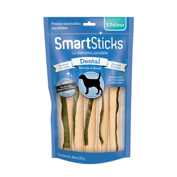 SmartBones premio para perro Stick Dental 5 Palitos | G.Valkyria - imagen 1