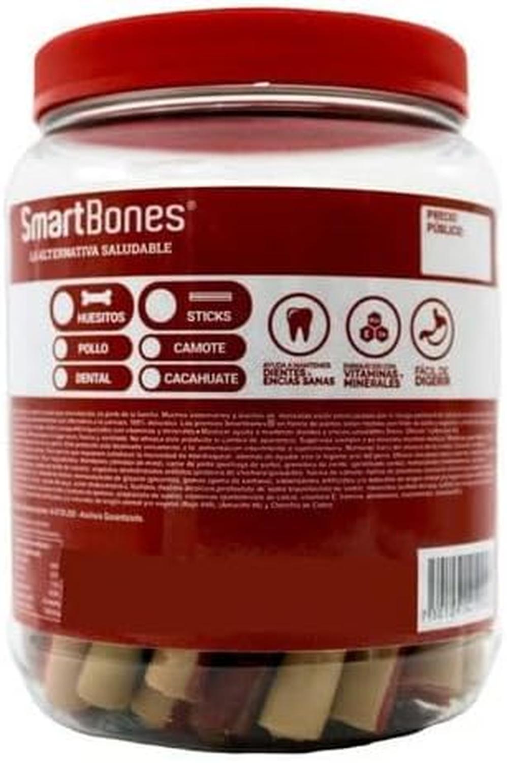 SmartBones premio para perro Vitrolero 50 sticks combinados | G.Valkyria - imagen 1