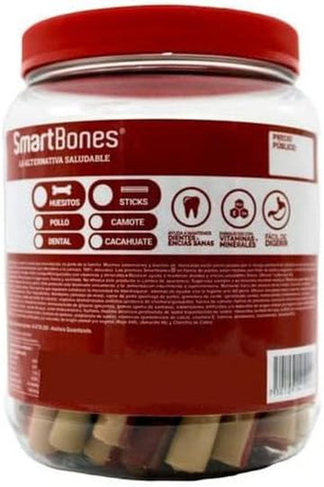 SmartBones premio para perro Vitrolero 50 sticks combinados | G.Valkyria - imagen 1