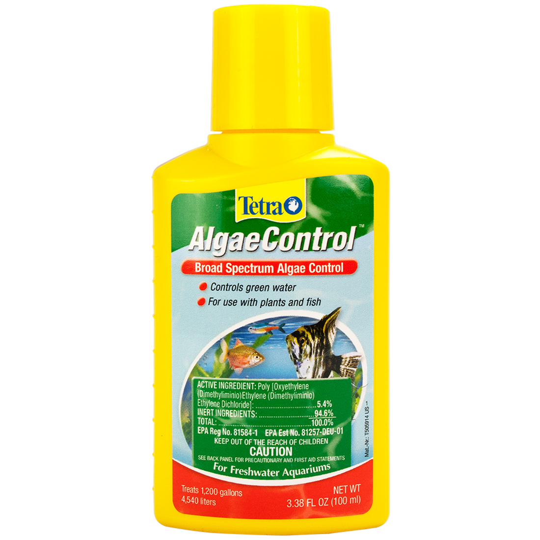 Acondicionador pecera Tetra control alga 100ml agua verde | G.Valkyria - imagen 1