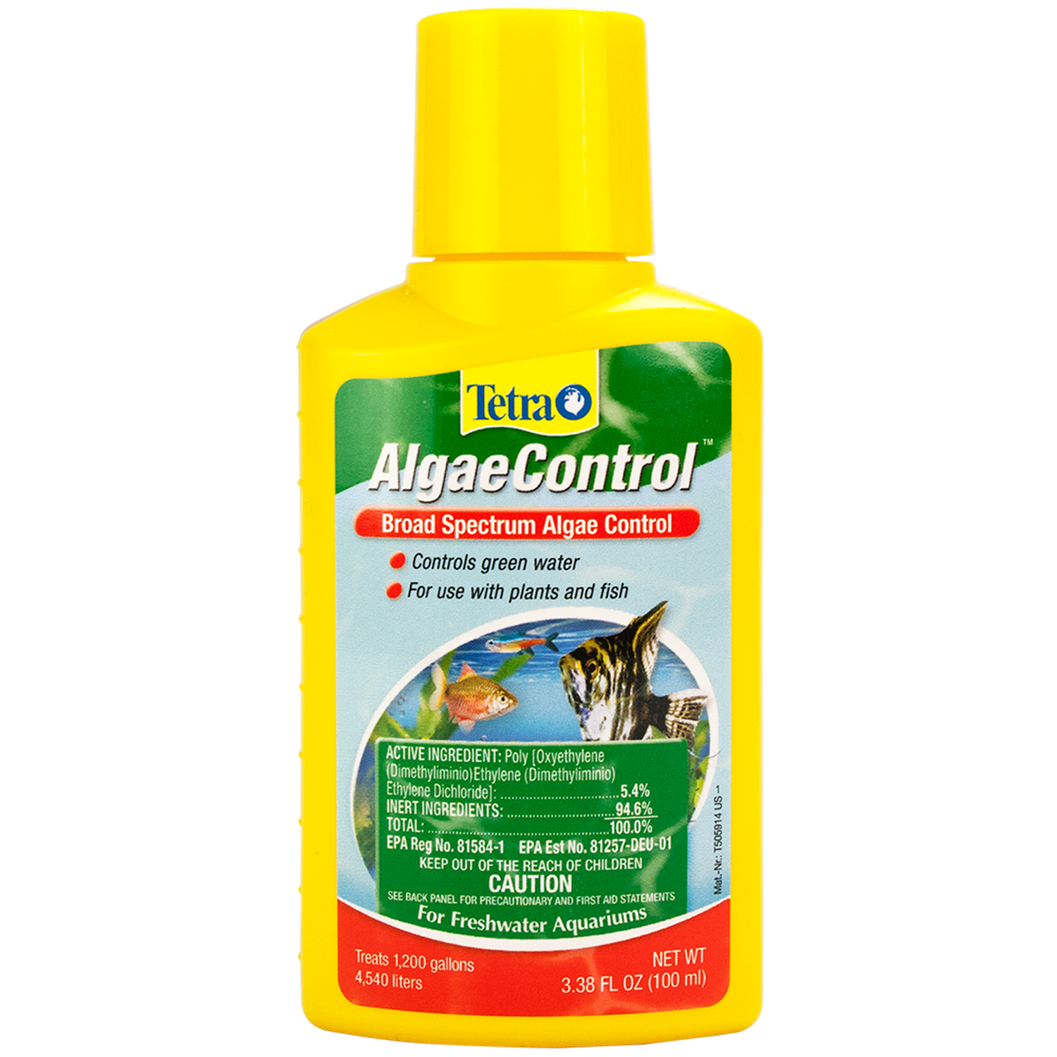 Acondicionador pecera Tetra control alga 100ml agua verde | G.Valkyria - imagen 1