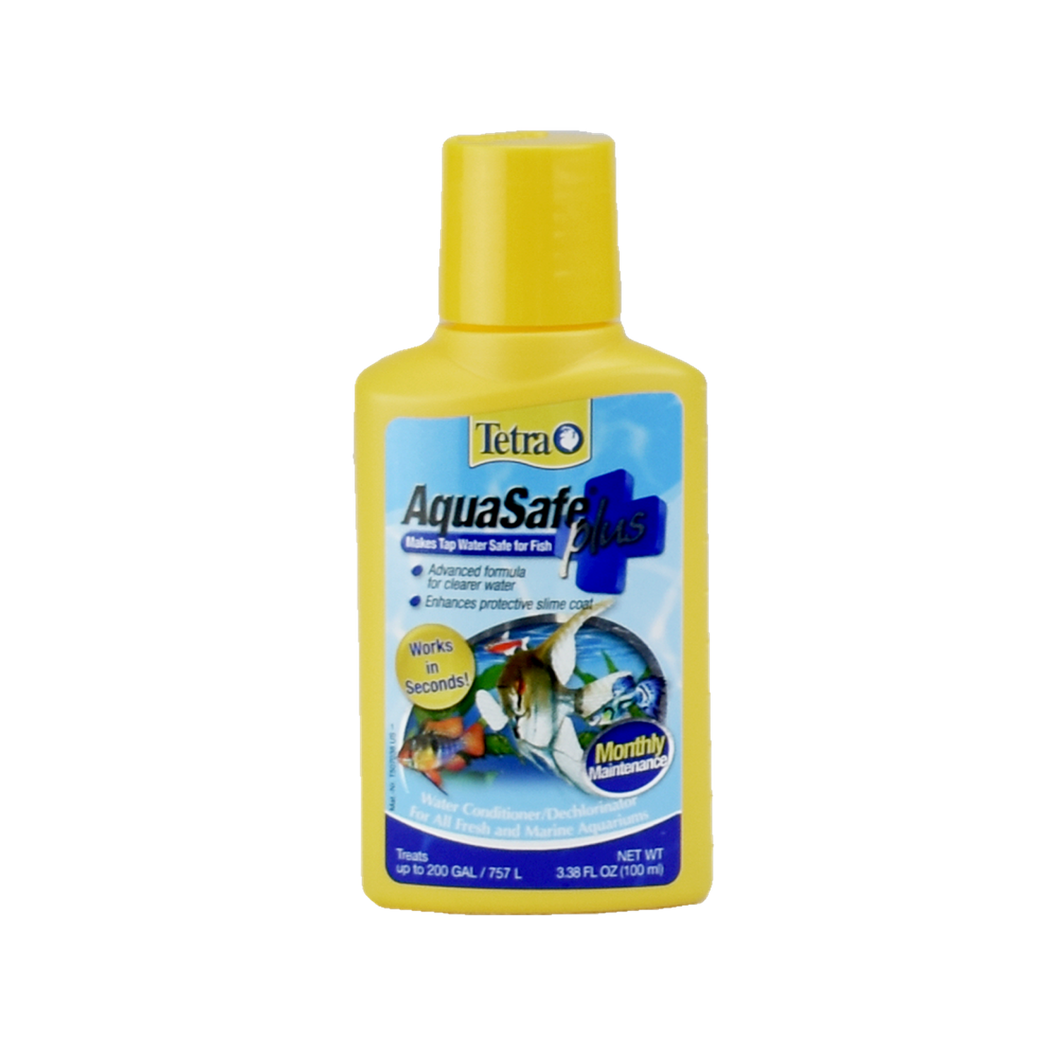 Acondicionador Tetra Aquasafe 100Ml quita cloro metales turbidez | G.Valkyria