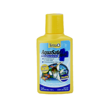 Acondicionador Tetra Aquasafe 100Ml quita cloro metales turbidez | G.Valkyria