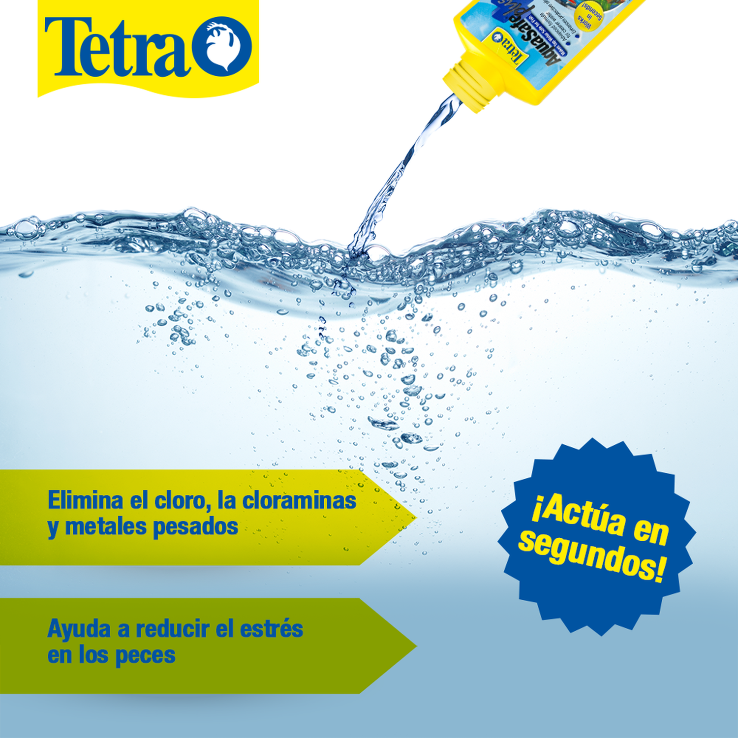 Acondicionador Tetra peces AquaSafe Plus 250 ml antimetal | G.Valkyria - imagen 2