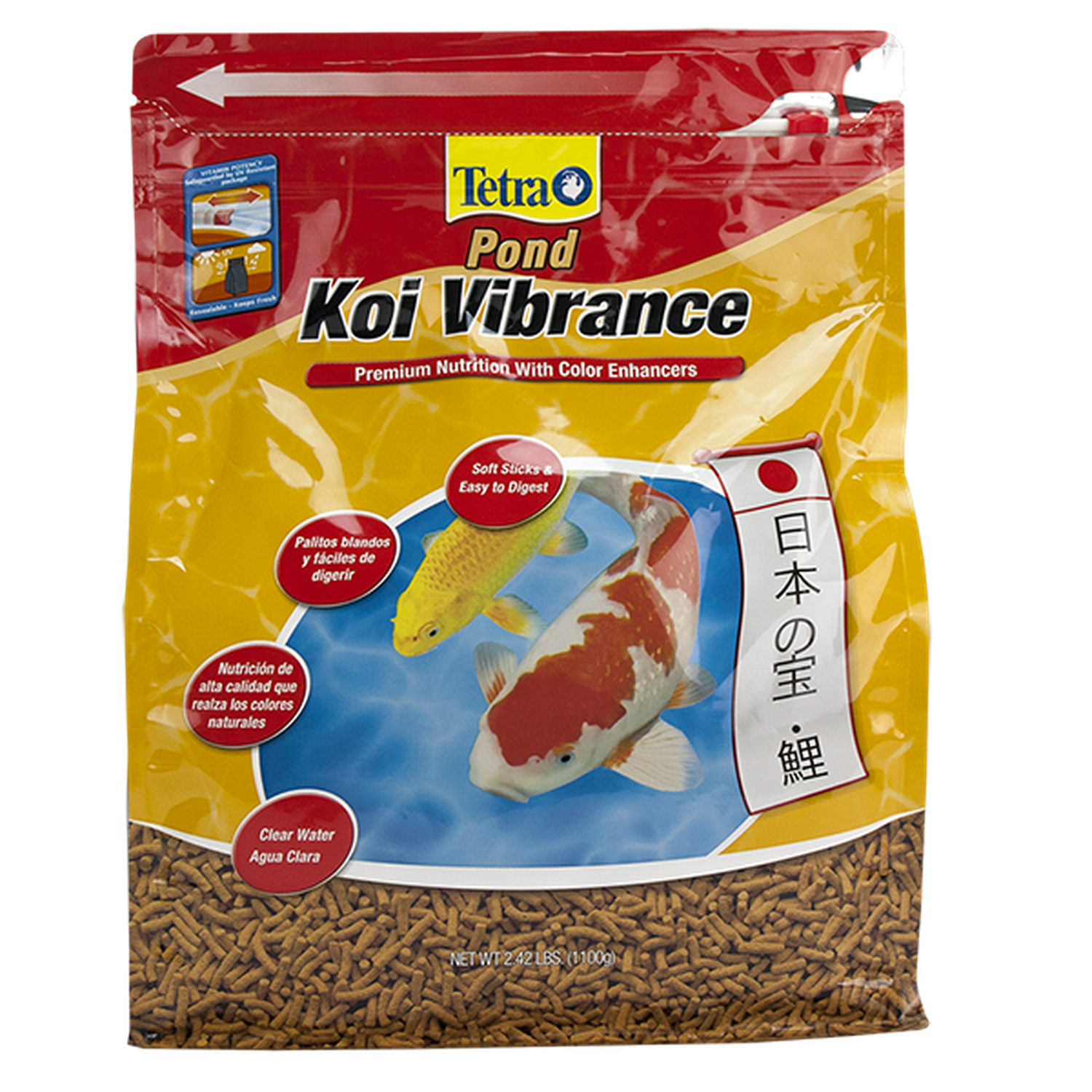 Tetra alimento carpas estanque Tetra Pond Koi Vibrance 1.1kg | G.Valkyria - imagen 1