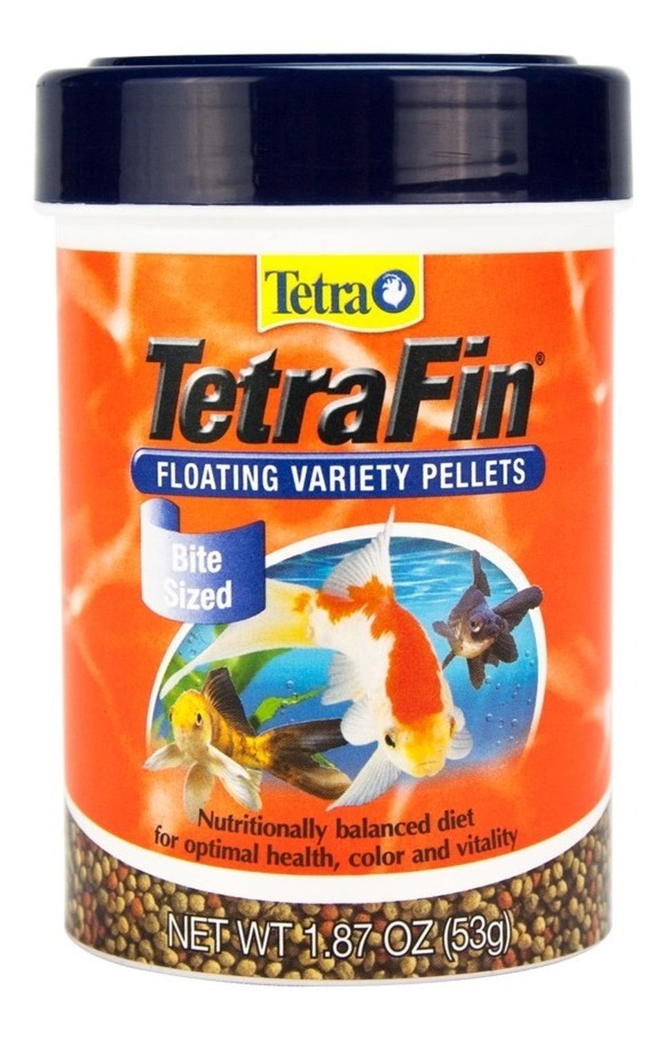 Alimento para peces Tetrafin Goldfish japoneses Pellets 53 Gr | G.Valkyria - imagen 1