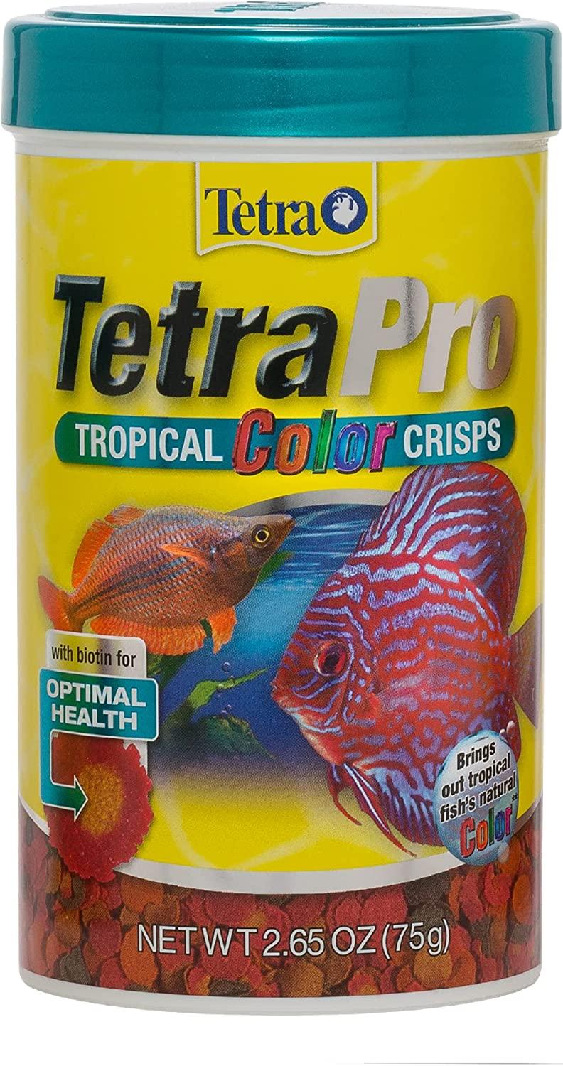 Alimento para peces Tetrapro Color Crisp 75g discos | G.Valkyria - imagen 1