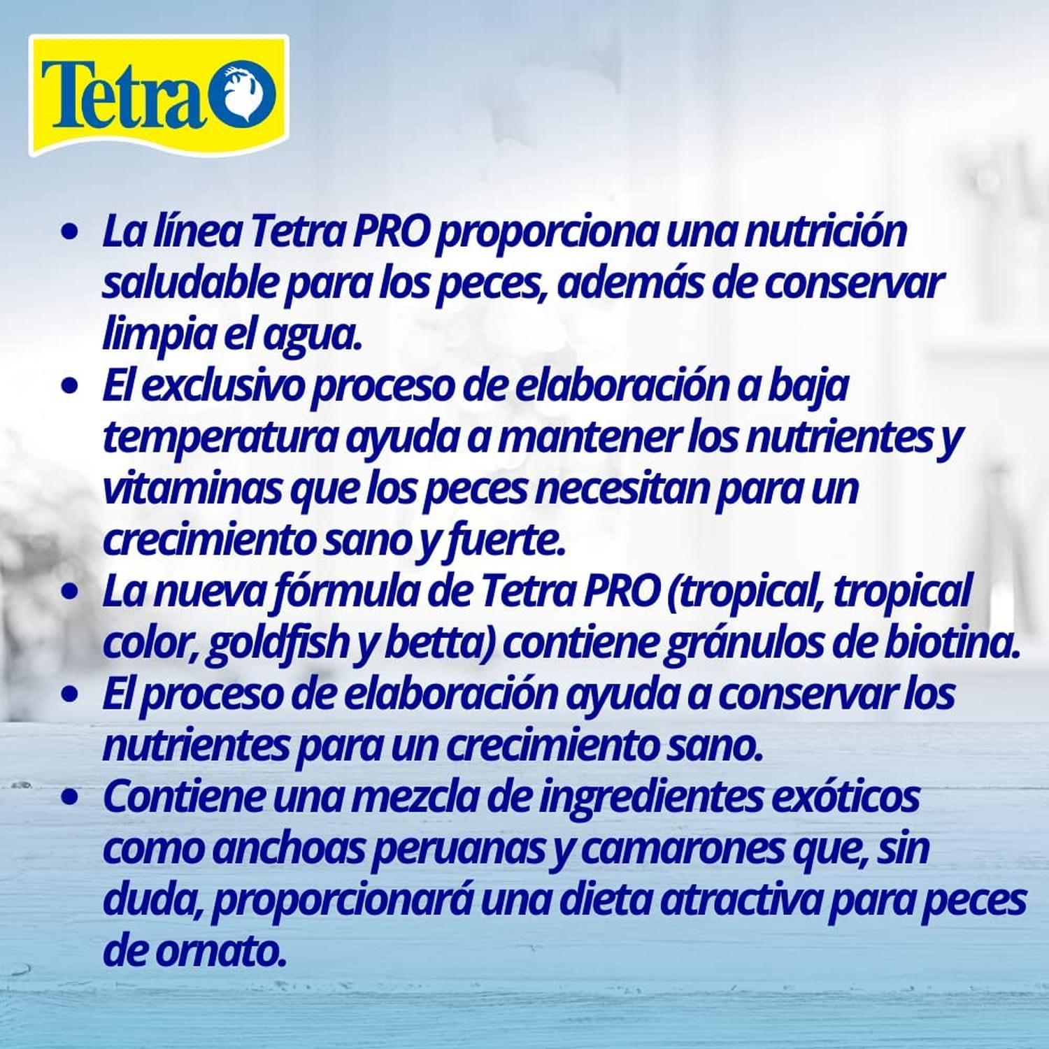 Alimento para peces Tetrapro Color Crisp 75g discos | G.Valkyria - imagen 2