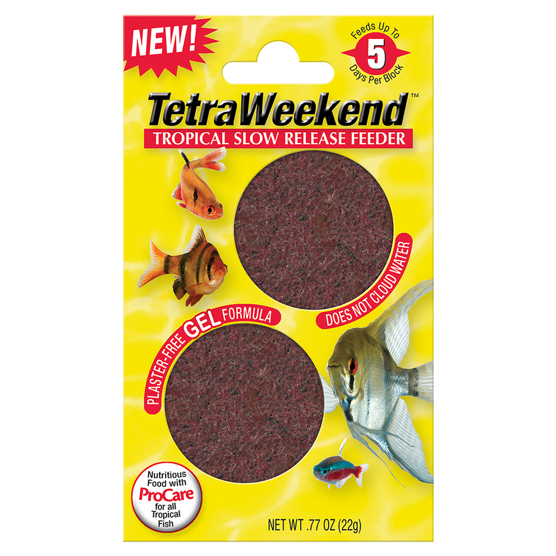 Alimento para peces vacaciones Tetraweekend 5 días 24 grs | G.Valkyria - imagen 1