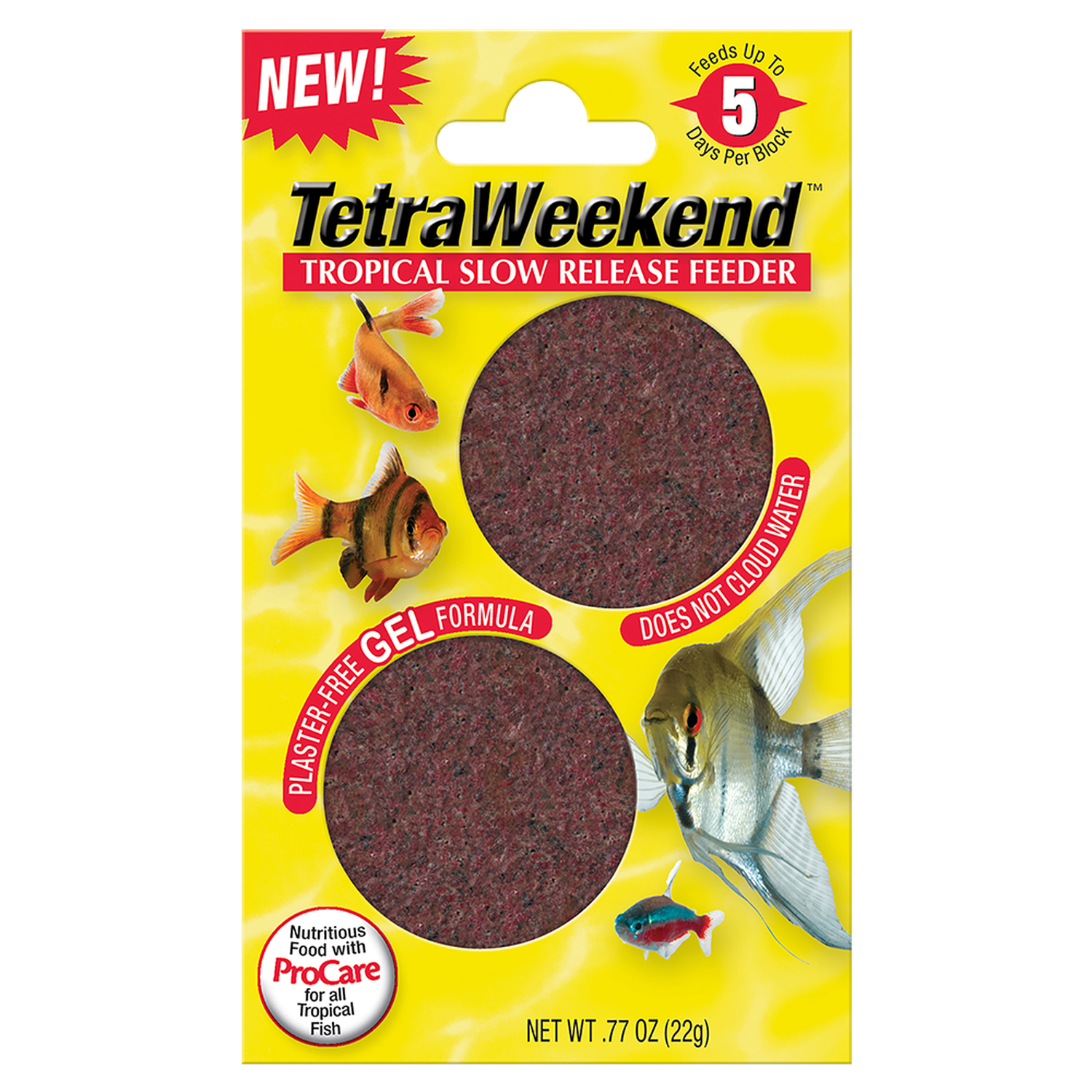 Alimento para peces vacaciones Tetraweekend 5 días 24 grs | G.Valkyria - imagen 1