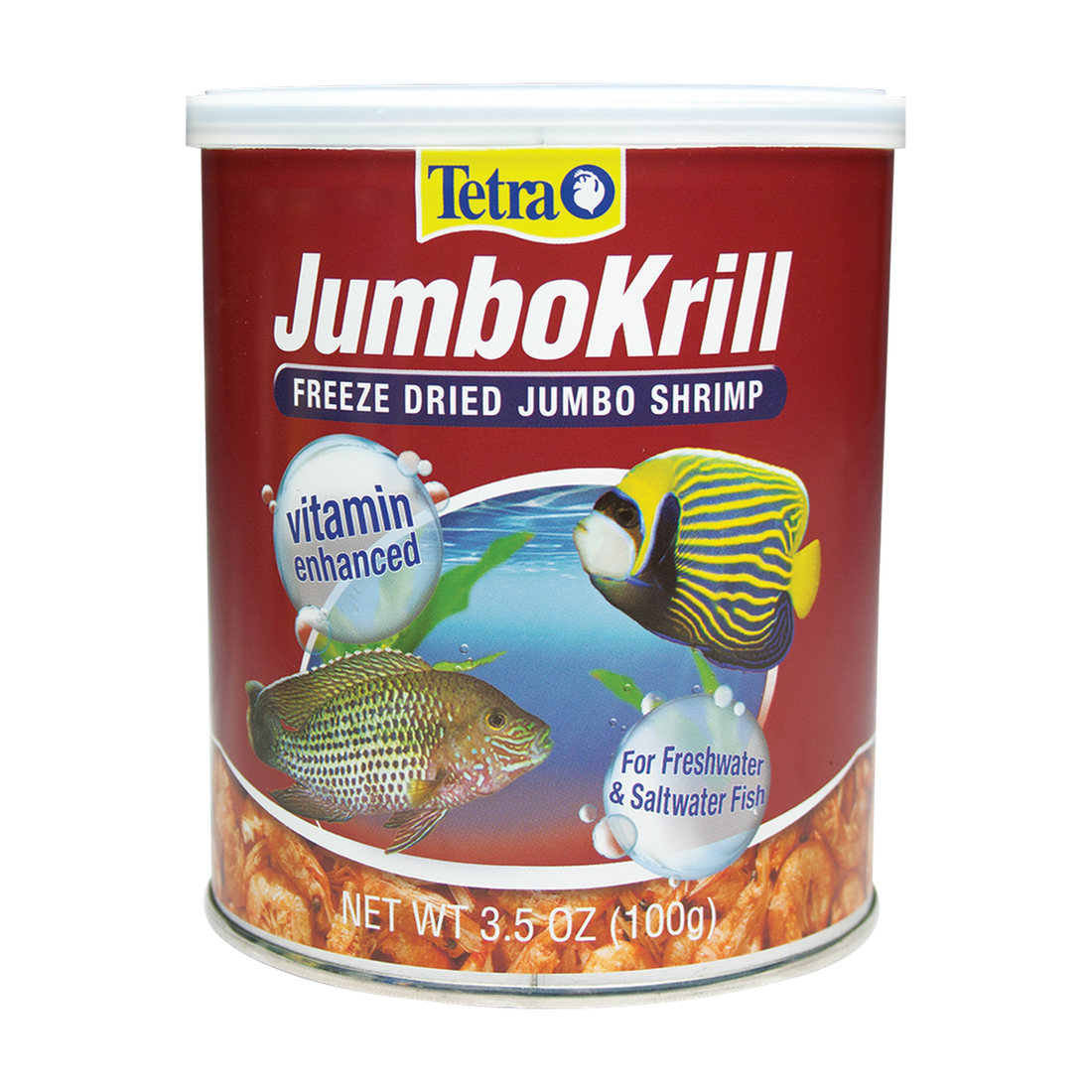 Alimento peces dulce o salada Tetra Jumbokrill 100G camaron | G.Valkyria - imagen 1