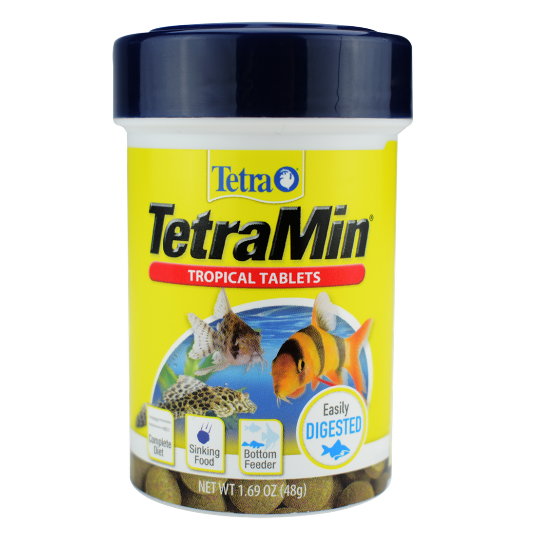 Alimento peces fondo tetramin tropical tablets 48g gato corydora | G.Valkyria