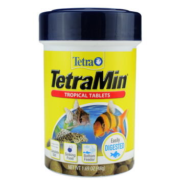 Alimento peces fondo tetramin tropical tablets 48g gato corydora | G.Valkyria