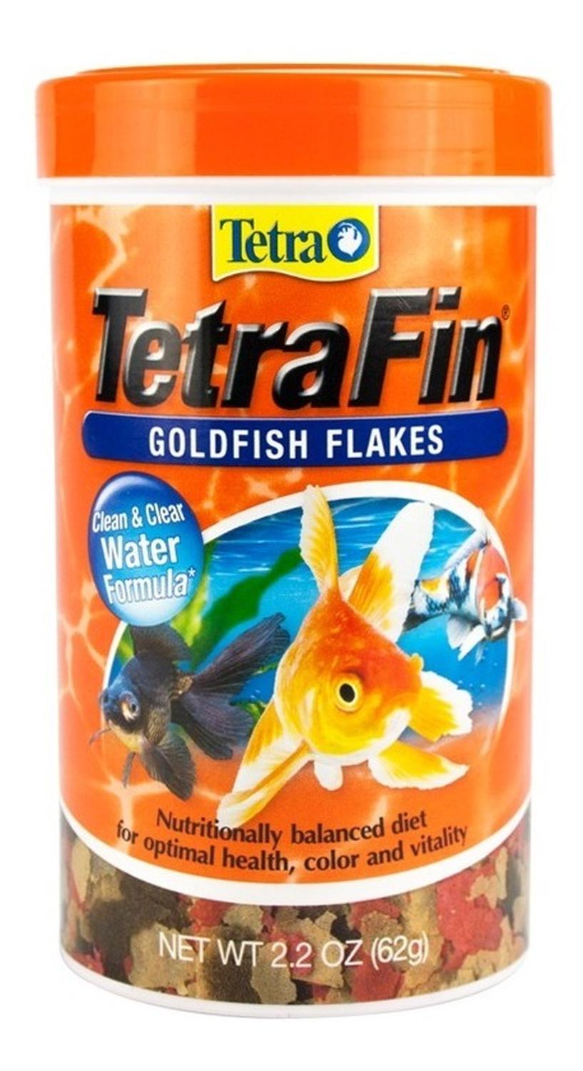 Tetra Alimento Peces Tetrafin Goldfish japones Flakes 62G | G.Valkyria - imagen 1