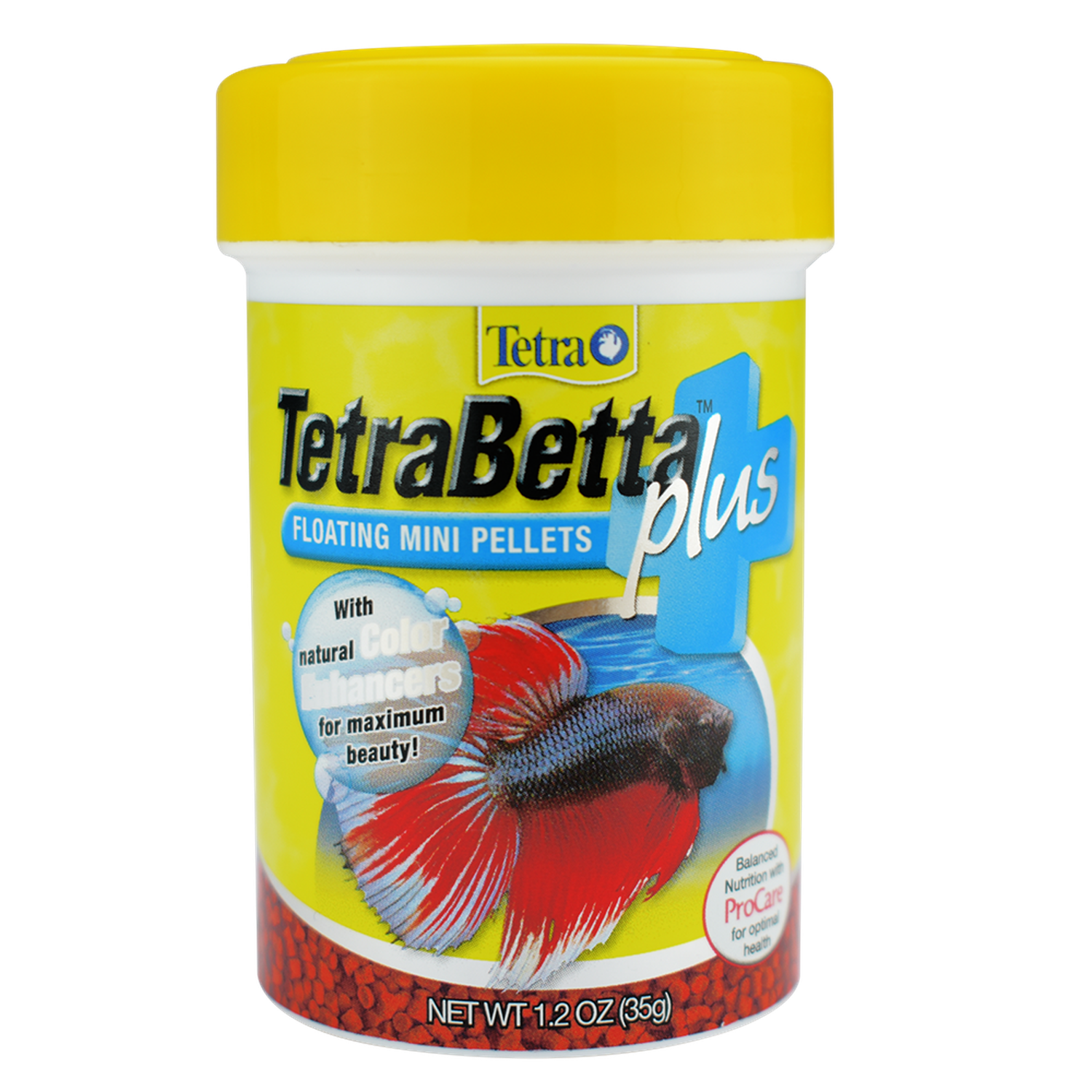 Alimento Tetra Betta Plus pellets flotantes 34g resalta color | G.Valkyria