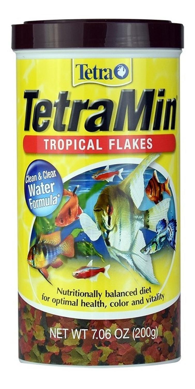 Alimento Tetra Tetramin Tropical Flakes 200g angel neon guppy | G.Valkyria - imagen 1