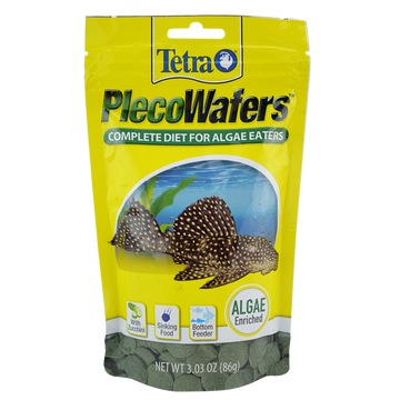 Alimento Tetra TetraPro Pleco Wafers 86g alga peces fondo | G.Valkyria