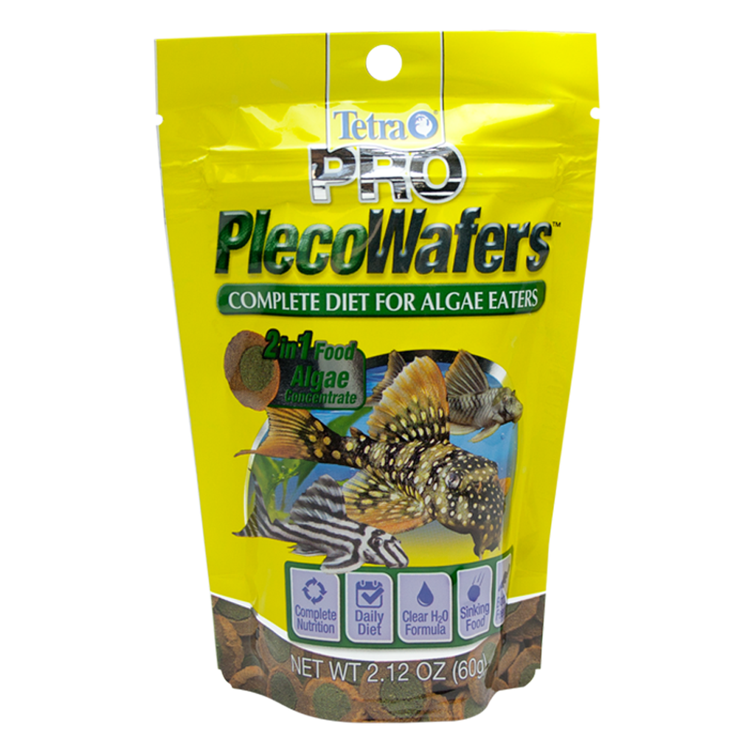 Alimento Tetra Tetrapro Plecowaffers 60g plecostomus y fondo | G.Valkyria - imagen 1