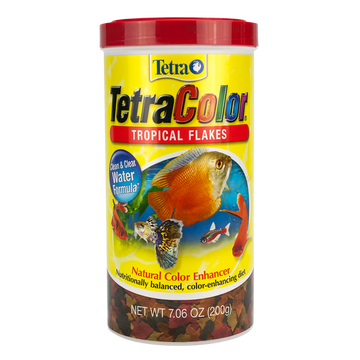Alimento Tetracolor Tropical Flakes 200G neon gurami guppy | G.Valkyria - imagen 1