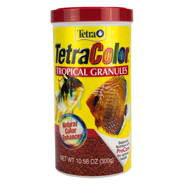 Alimento Tetracolor Tropical granules 300g Discos ramirezzi | G.Valkyria - imagen 1