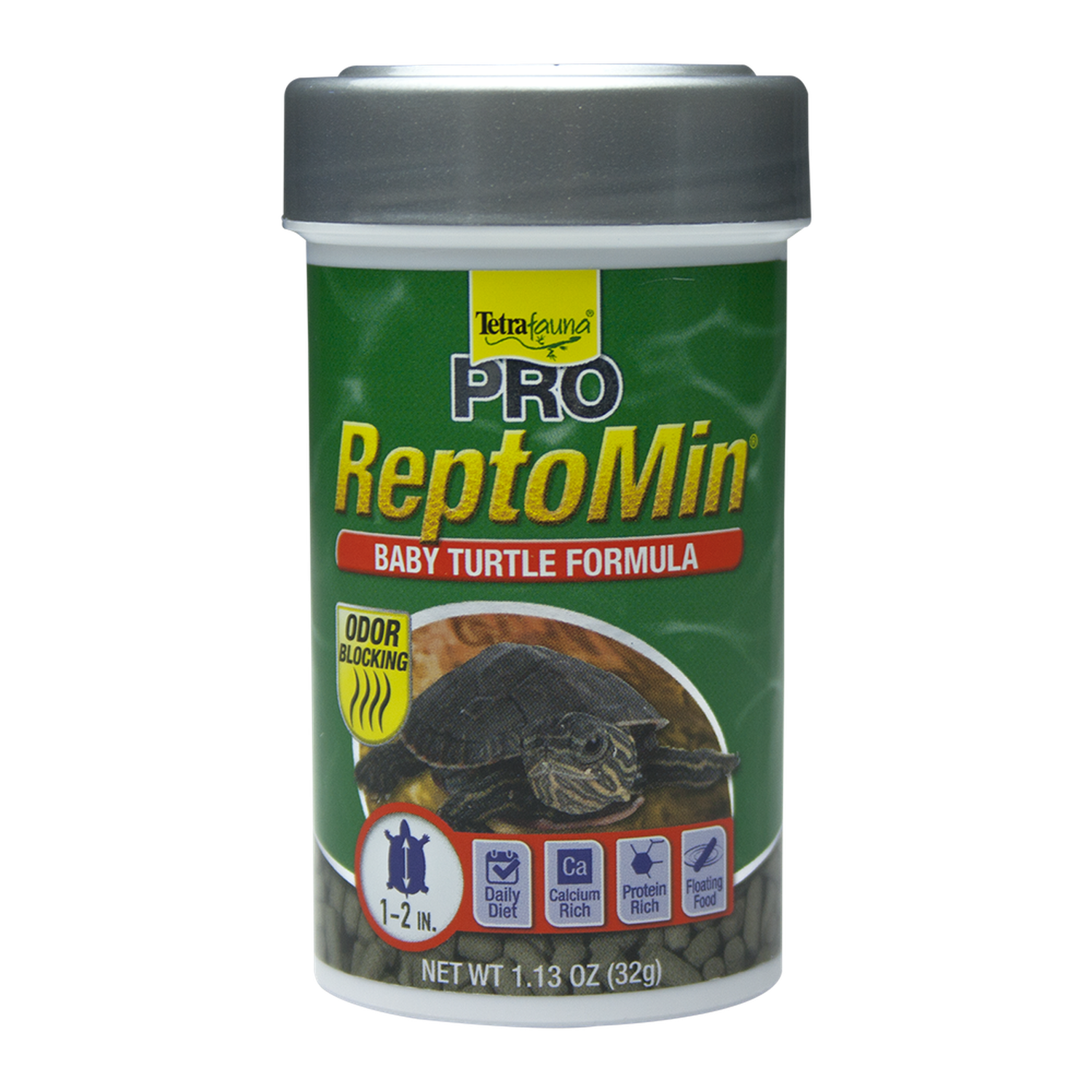 Alimento tortuga bebé Reptomin Pro Baby Formula 32G sin olor de Tetra | G.Valkyria - imagen 1
