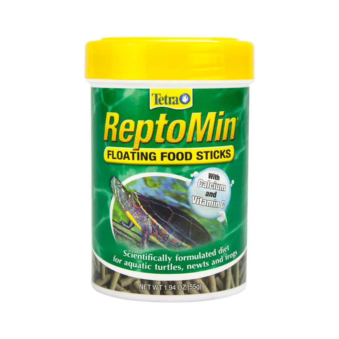 Alimento tortuga Reptomin Floating Food Sticks 55G calcio de Tetra | G.Valkyria - imagen 1