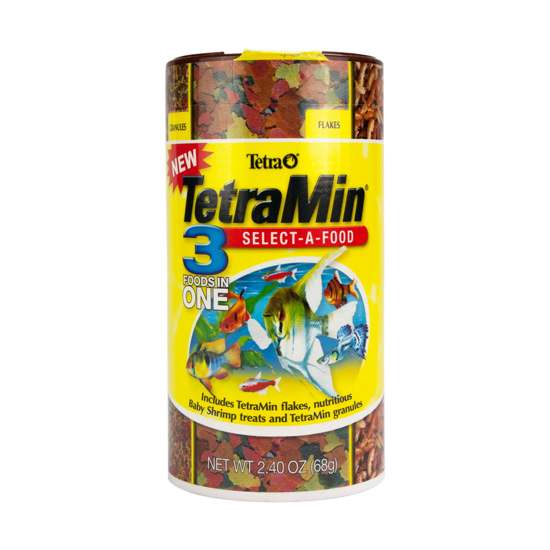 Tetra tetramin select-a-food 68g hojuela pellet y camarón | G.Valkyria - imagen 1