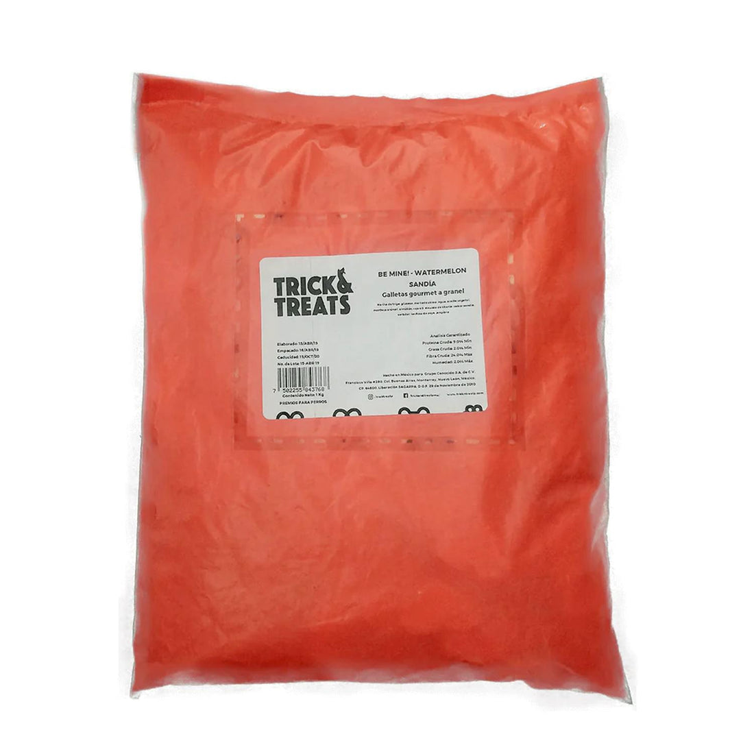 Galleta para perros Trick & Treats Be Mine! Sandia bolsa 1kg | G.Valkyria - imagen 1
