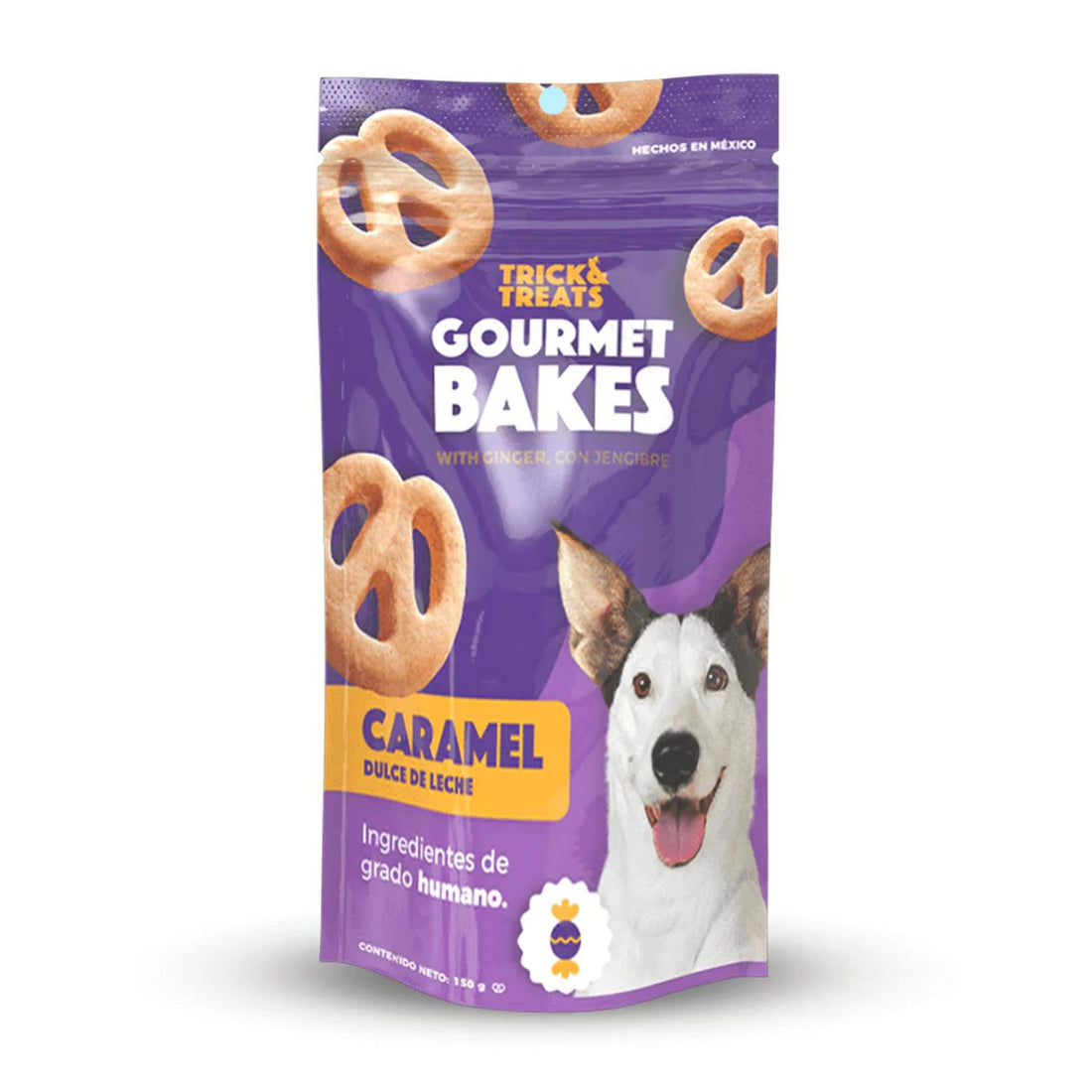 Trick & Treats Gourmet Bakes premio perro dulce de leche 150g | G.Valkyria - imagen 1