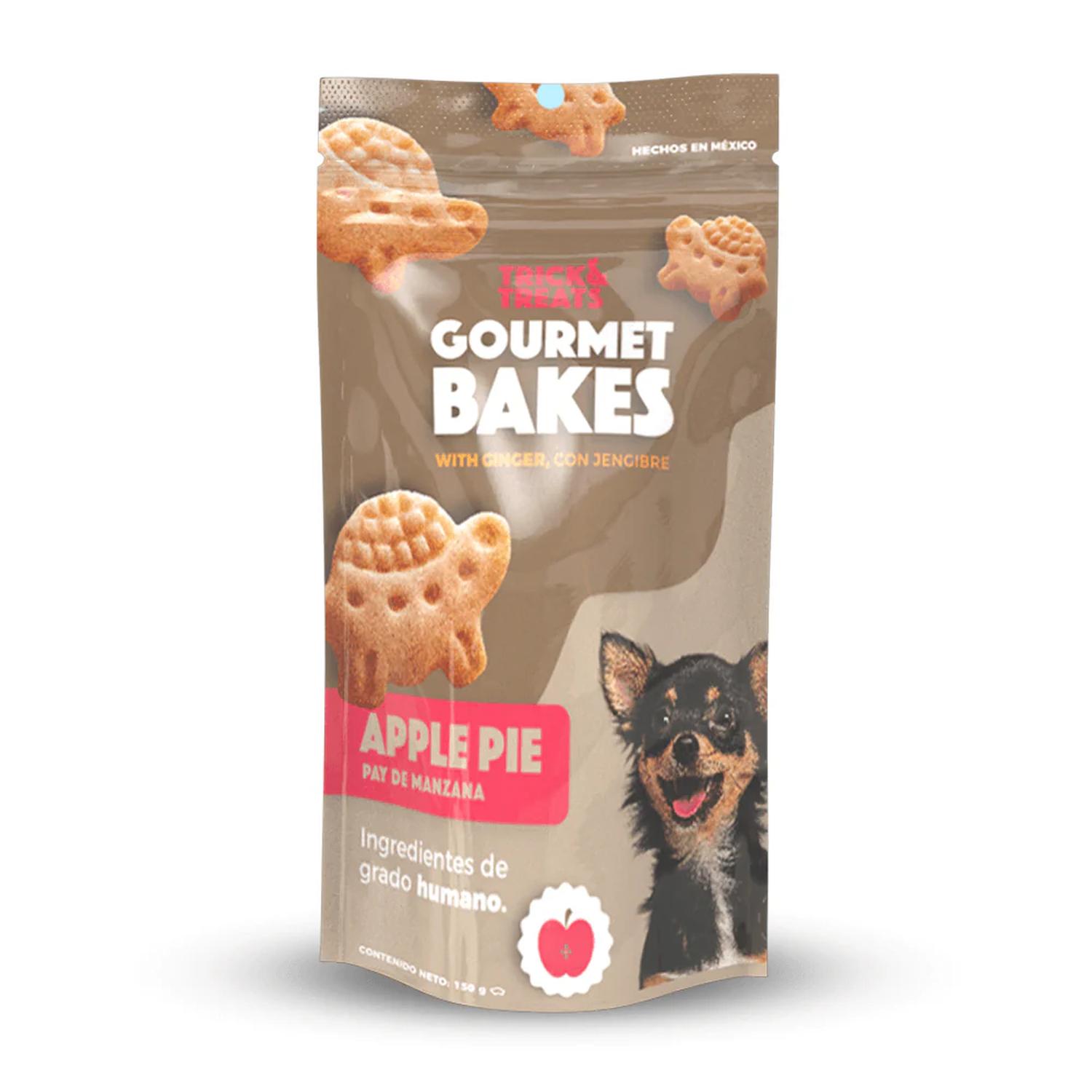 Trick & Treats Gourmet Bakes premio perro pay manzana 150g | G.Valkyria - imagen 1