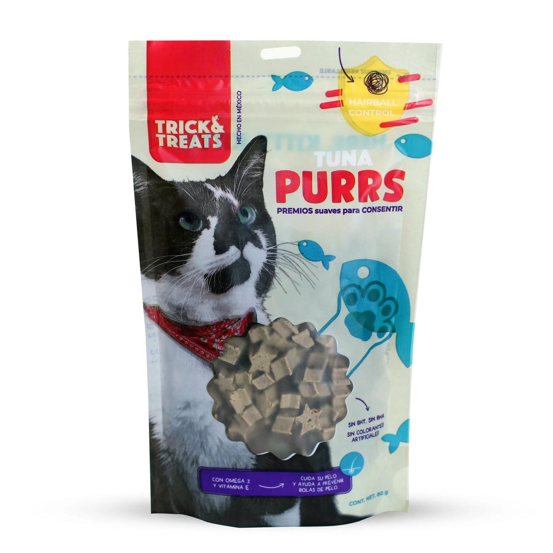 Trick & Treats Purrs premios para gato de atún 85 grs | G.Valkyria - imagen 1