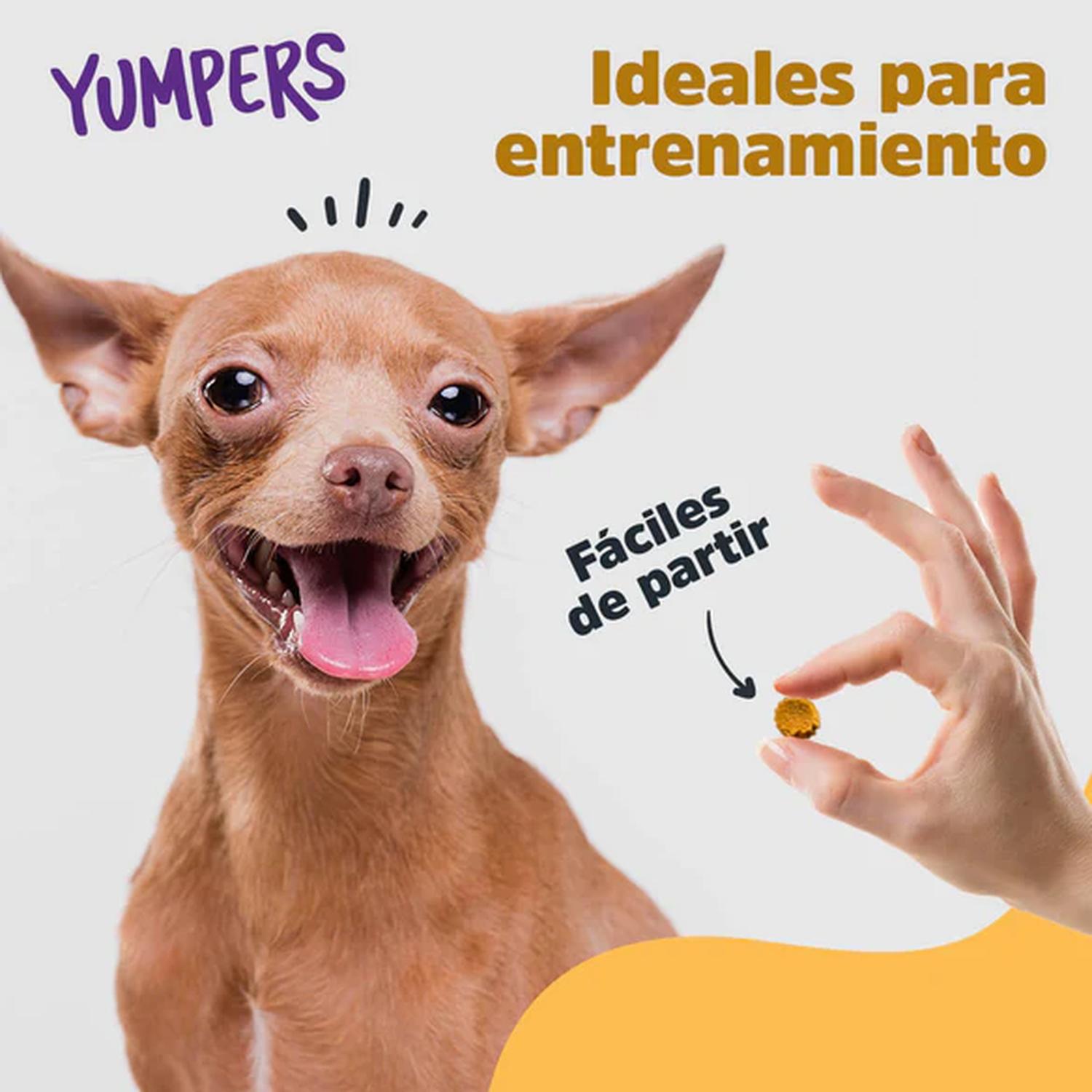 Trick & Treats Yumpers premio para perro sabor pollo 100 grs | G.Valkyria - imagen 4