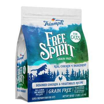 Triumph Free Spirit alimento Gato Pollo Vegetales 1.36kg | G.Valkyria - imagen 1
