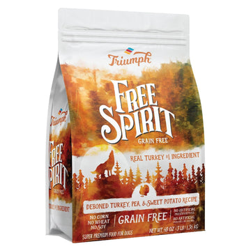 Triumph Free Spirit alimento Perro Adulto Pavo Camote 1.36kg | G.Valkyria - imagen 1