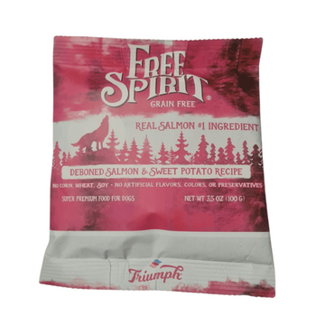 Triumph Free Spirit alimento Perro Adulto Salmón Camote 100g | G.Valkyria