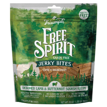 Triumph Free Spirit Jerk Bites Premios Perro Cordero 566g | G.Valkyria - imagen 1