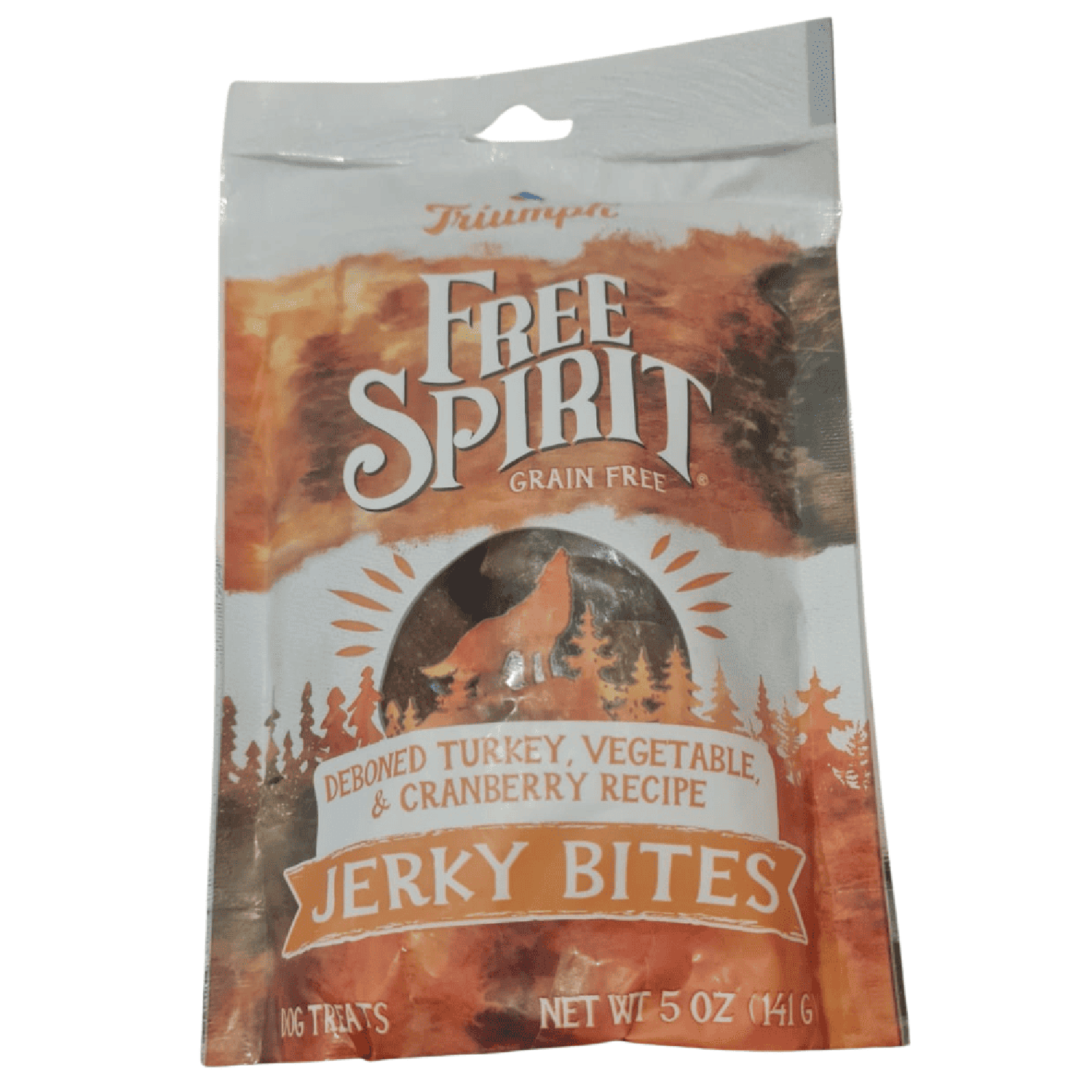 Triumph Free Spirit Jerk Bites Premios Perro Pato Mora 141g | G.Valkyria