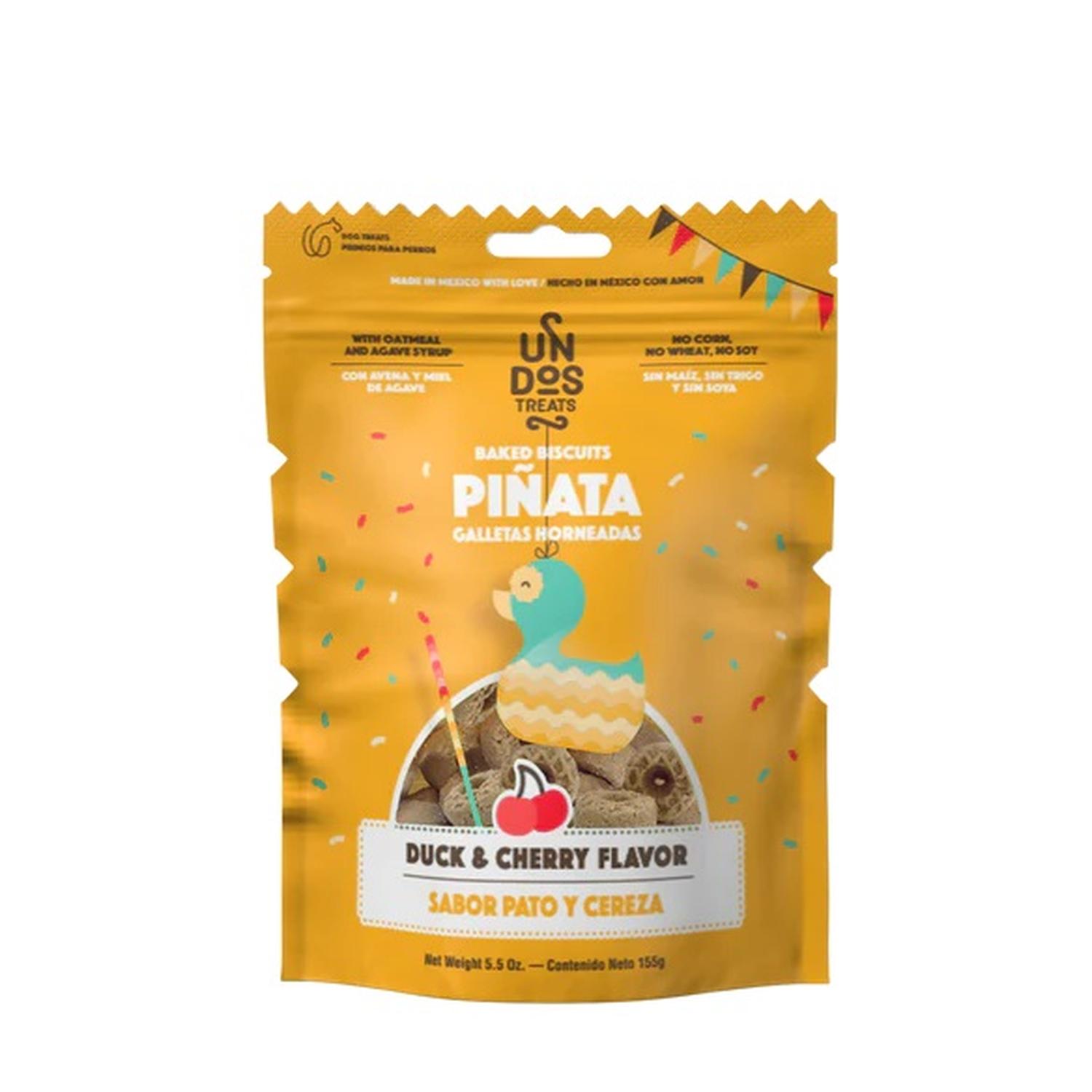 Un dos Treats Biscuits Galleta para perro pato-cereza 156gr | G.Valkyria - imagen 1
